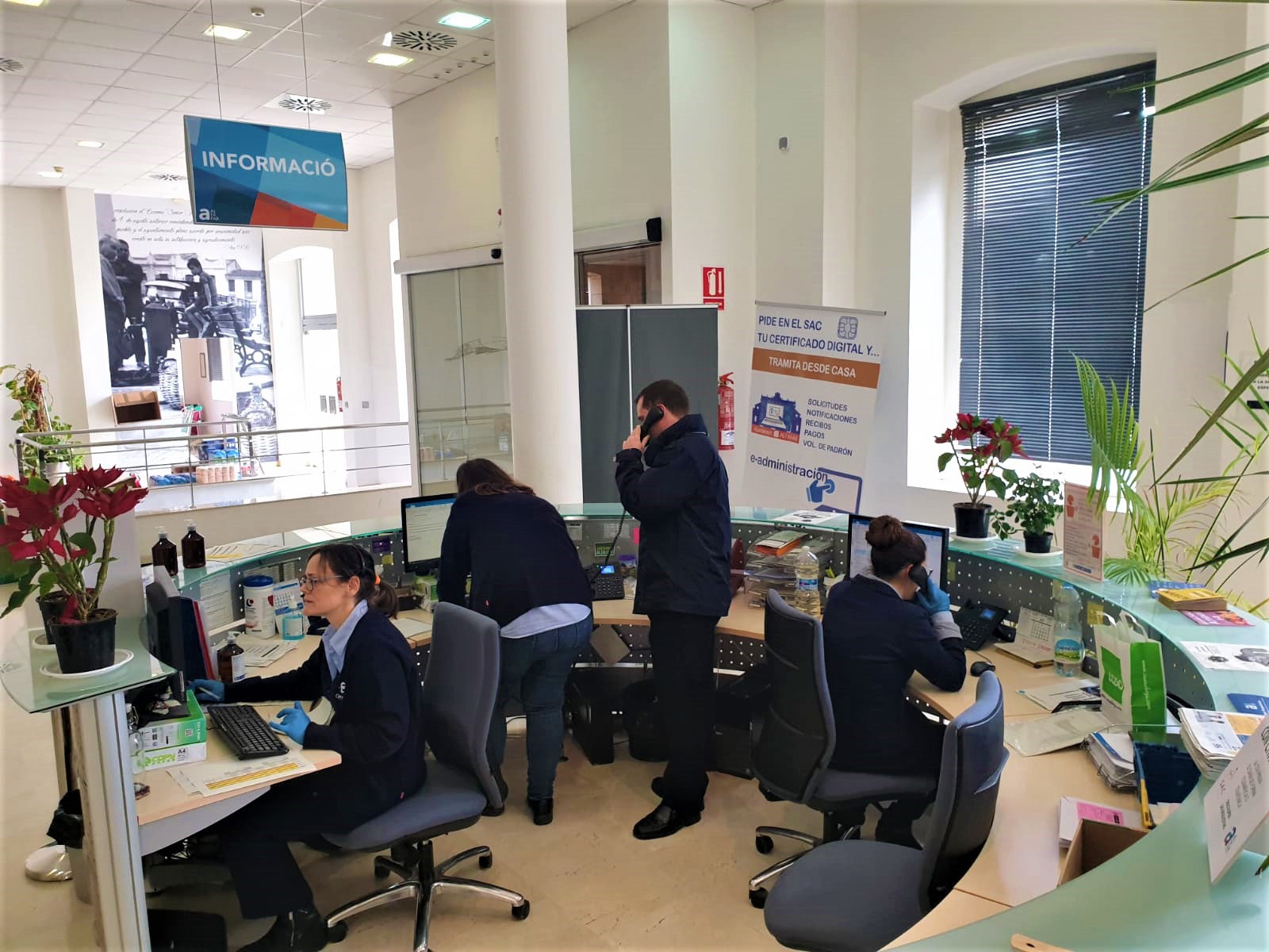 Puesto de atención al ciudadano